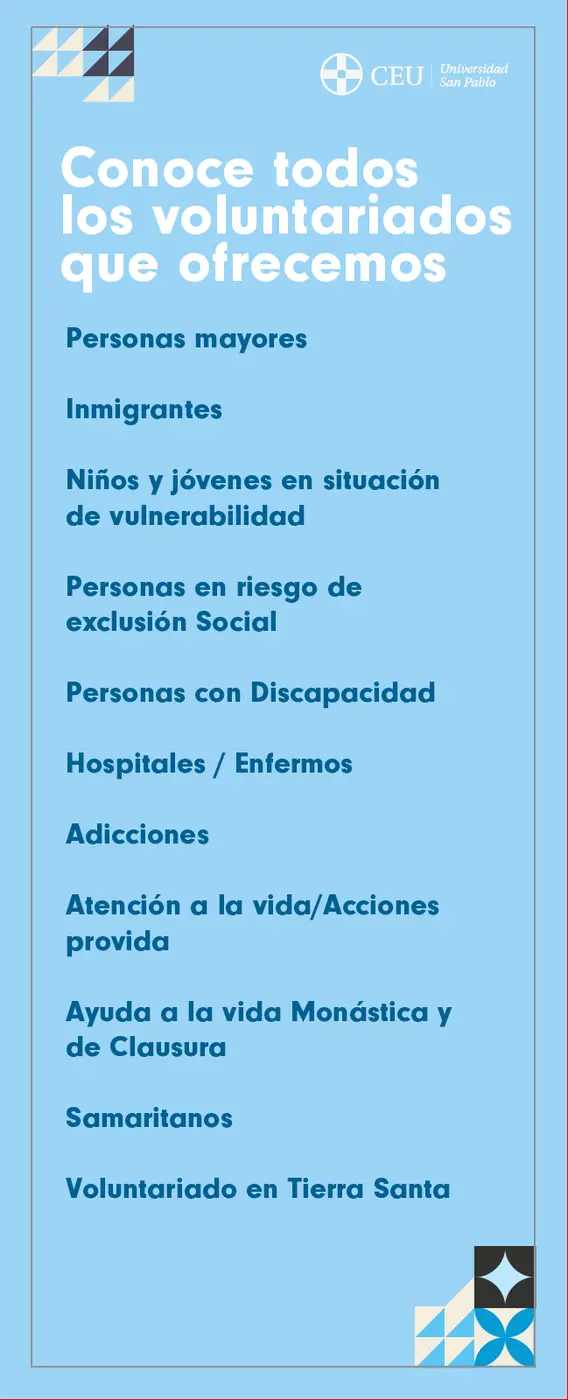 Voluntariados CEU